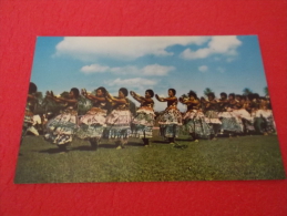 Fiji  9x14 Ceremonial Meke By Fijian Women - Fidji