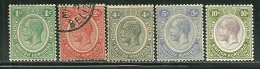 British Honduras       SC# 92, 94, 96-98      Mint & Used     SCV$ 49.50 - Honduras Británica (...-1970)