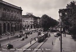 TORINO  /  Corso Vittorio Emanuele E Stazione Porta Nuova _ Viaggiata - Stazione Porta Nuova