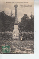 62 Env. CALAIS - GUINES - (animé) (1908) Colonne Blanchard - D18 831 - Guines