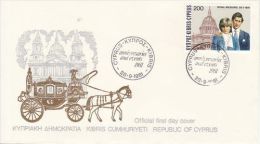 CYPRUS 1981  MICHEL NO: 560  FDC - Covers & Documents