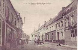 62 AVESNES LE COMTE - (attelage, Animé) Grande Rue Nr 2 - D16 153 - Avesnes Le Comte