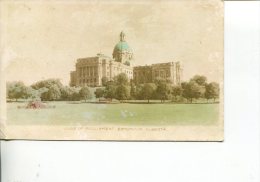 (963) Old Poscard - Canada - Edmonton House Of Parliament - Edmonton