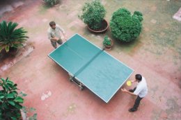 Table Tennis Stamped Carte Postal 1275 -10 - Tennis De Table