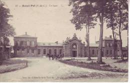 62 ST POL - (attelage) La Gare - D8 - Saint Pol Sur Ternoise