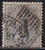 British East India Used 1856,  Four Annas, No Watermart,  Early Indian Cancellations, Renouf, Cooper, - 1854 Compañia Británica De Las Indias