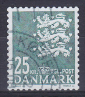 Denmark 2010 Mi. 1619   25.00 Kr Small Arms Of State Kleines Reichswaffen New Engraving Selbstklebende Papier - Used Stamps