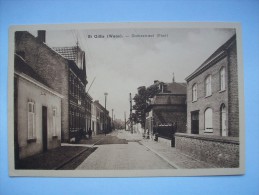 Ma Réf: 69-6-5.                  St. GILLIS  ( Waas ). - Statiestraat ( Post ).   ( Teinte Bistre ). - Sint-Gillis-Waas