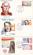 WALLIS ET FUTUNA  -LOT DE 3 FDC AFFRANCHIES N°375-376+PA N°151-52 TB - FDC