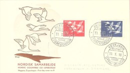 ICELAND  #FIRST-DAY COVER FROM YEAR 1956 - FDC