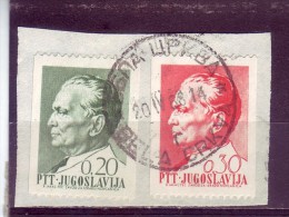 TITO-POSTMARK-BELA CRKVA-SERBIA-VOJVODINA-YUGOSLAVIA-1968 - Used Stamps