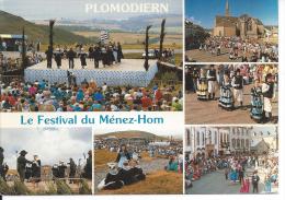 PLOMODIERN La Fète Folklorique Du Festival Du Ménez-Hom MULTIVUES - Plomodiern