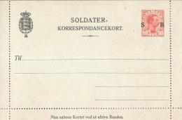 DENMARK # Soldiers Correspondence Cards - Postal Stationery