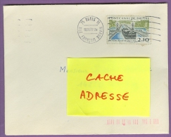 Enveloppe Avec Tp 2658 Pont Canal De Briare / Péniche Bateau - Storia Postale