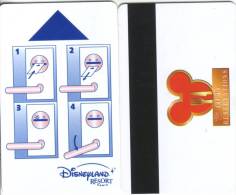 ***Carte Clé D'hôtel  DISNEYLAND RESORT Qualité TTB **** - Chiavi Di Alberghi