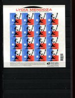 237431412 USA POSTFRIS MINT NEVER HINGED POSTFRISCH EINWANDFREI   SCOTT  4786 Pane Lydia Mendoza - Unused Stamps