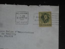 LETTRE AUSTRALIE AVEC YT 258 - FLORE FLEUR MIMOSA - - Brieven En Documenten