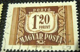 Hungary 1958 Postage Due 1.20ft - Used - Postage Due