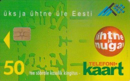 Estonia, ET 039,  Sales Promotion, 50, 2 Scans.   Chip OR-2 - Estland