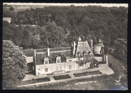 CPSM Non écrite REUGNY  Le Château De LAVALLIERE Vue Aérienne - Reugny