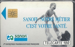 F123--SANOFI---120U---SO2---COTE 9€-- - 1990