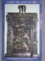NEW YORK - AFFICHE RODIN THE GATES OF HELL-PORTES DE L' ENFER- THE METROPOLITAN MUSEUM OF ART -1982 - Afiches