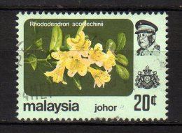 JOHOR - 1984 YT 166 USED SENZA FILIGRANA - Johore