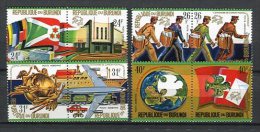 Burundi 1974. Yvert A 322-29 ** MNH. - Unused Stamps