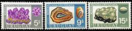 URUGUAY Mineraux, Fossiles. Yvert 834/36. Neuf Sans Charniere. MNH. - Minerals