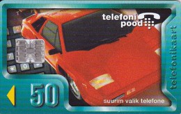 Estonia, ET 064, Telephone Store 50, Car, 2 Scans. - Estland