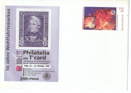 LANV7 - ALLEMAGNE EP ENVELOPPE "PHILATELIA T'CARD"  NEUVE - Enveloppes - Neuves