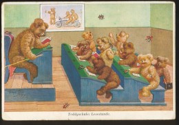 SIGNED A. THIELE OLD POSTCARD #22 TEDDY BEAR 467/2 - Thiele, Arthur