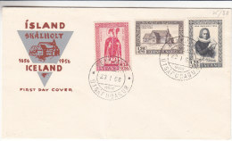 Cathédrale - évèque - Islande - Lettre De 1956 - Brieven En Documenten