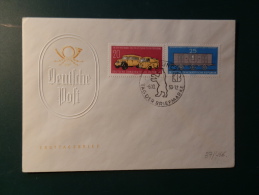 37/466           FDC   DDR - Vrachtwagens