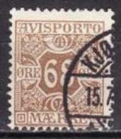 216 - Danemark 1907 - Timbre Pour Journeaux Yv.no.7 Oblitere - Used Stamps