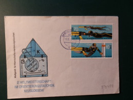 37/473     FDC   DDR - Plongée