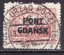 1079 - Dantzig 1926 - Yv.no.14 Oblitere - Port Gdansk