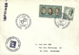 Luxembourg 1980 Clemency >> Broechem / Imprimés / Benelux 80 - Storia Postale