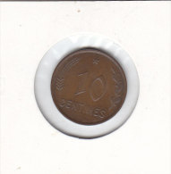 10 CENTIMES Bronze 1930 Qualité++++++++++++++++++ ++++++ - Luxemburg