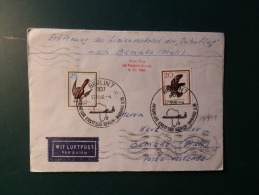 37/491   1° FLIGHT/1° VOL  INTERFLUG    BERLIN BAMAKO MALI - Cartas & Documentos