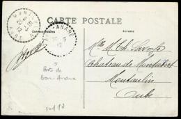 MAROC - CPA EN FM, CACHET SPECIAL " POSTE DE BOU-ANANE ( HAUT GUIR ) ", OBL. DU 20/3/1912 - TB - Usati