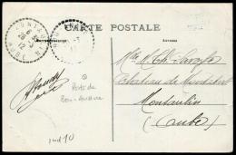 MAROC - CPA EN FM, CACHET SPECIAL " POSTE DE BOU-ANANE ( HAUT GUIR ) ", OBL. DU 20/3/1912 - B - Usati