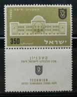 ISRAEL 1956 - INSTITUTO TECNOLOGICO DE HAIFA - YVERT Nº 109 - Nuevos (con Tab)