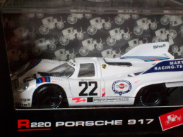 BRUMM -  R 220 - PORSCHE 917 MARTINI RACING LE MANS 1971AVEC SA BOITE Scala 1/43 - Brumm