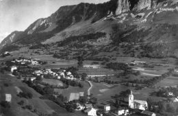 CPSM - THOLLON (74)  - Le Village , Les Mémises , Au Fond à Gauche La Gare Du Télésiège - Thollon