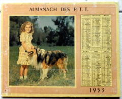 1 Calendriers De 1953 - Tamaño Grande : 1941-60