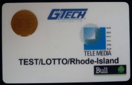 USA - Smart Card Demo - Bull Chip - Gaming - Gtech - Rhode Island - (US44) - Cartes à Puce