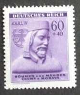 Germany, Deutches 3rd Reich 1943 Winter Fund Set MNH Bohemia & Moravia 1943 SC#B15-17 - Kings & Clergy - Ongebruikt