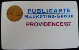 USA - Smart Card Test  - Bull Chip - Conference - Providence/87 - (US53) - [2] Chipkarten