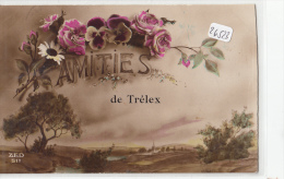 CPA - 26523 -Suisse - Trélex   - Carte Fantaisie " Amitiés De" (carte Endommagée Coupée) - Trélex